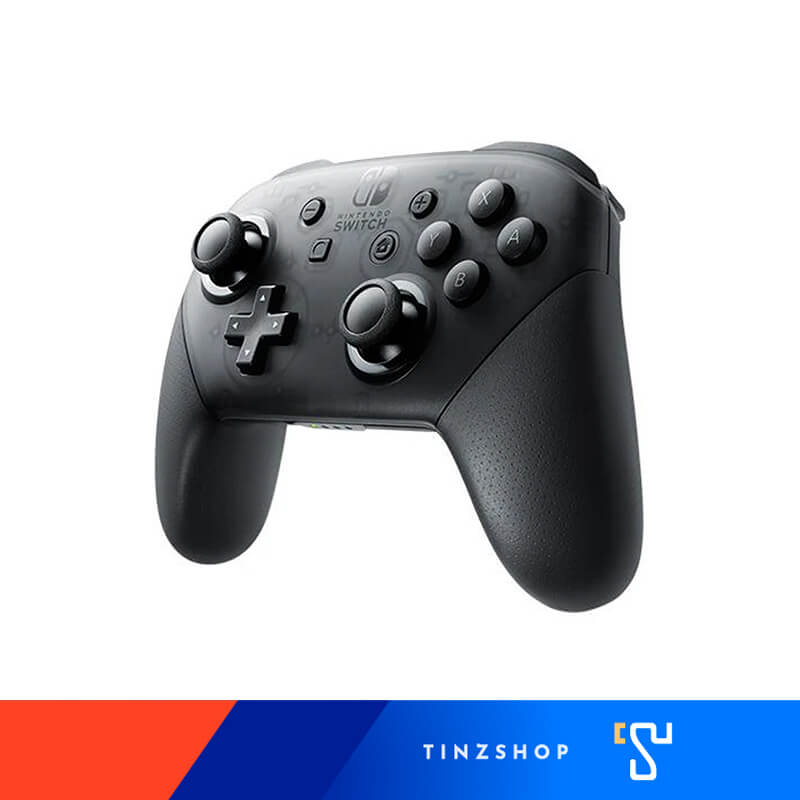 จอยเกมไร้สาย Nintendo Switch Pro Controller Standard สีดำ